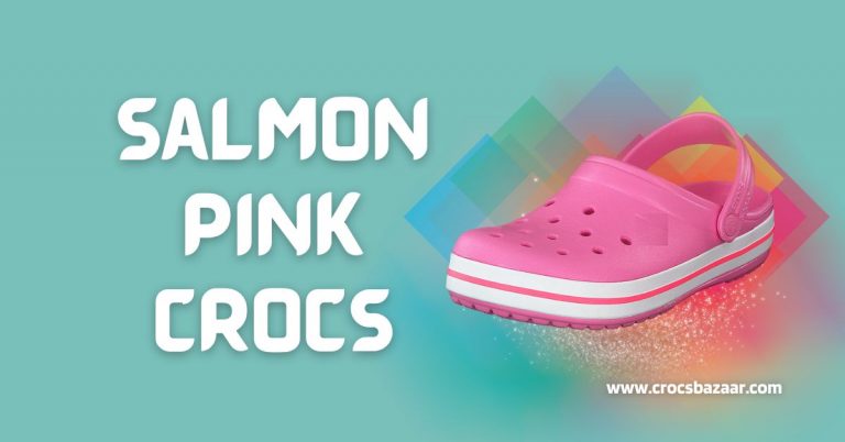 Salmon Pink Crocs