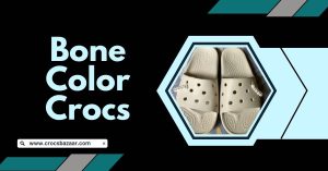 Bone Color Crocs