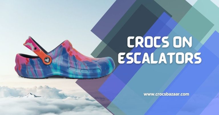 Crocs on Escalators
