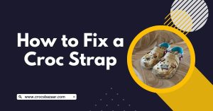 how to fix a croc strap