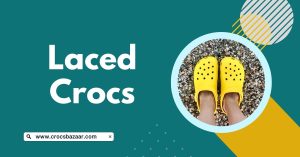 Laced Crocs