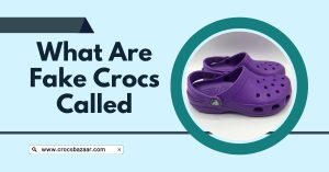 what are fake crocs called