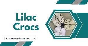 Lilac Crocs