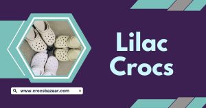 Lilac Crocs