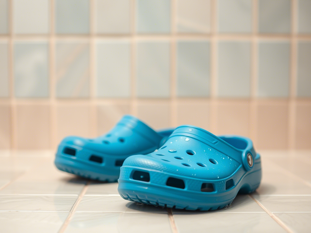 Blue Crocs Image- Crocsbazaar.com