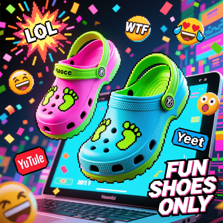 Idiocracy Crocs funny image